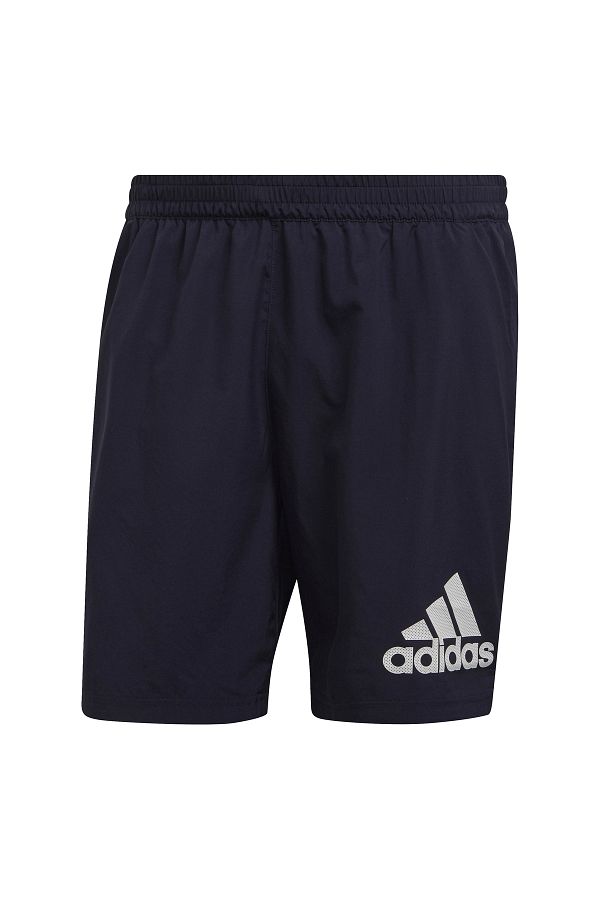 adidas Sports Shorts Dark blue Normal waist Trendyol