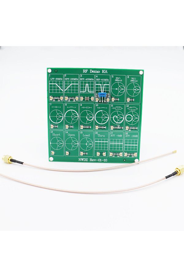mythtiger-Rf Test Board, 18 Functional Modules Rf Demo Kit Nanovna Rf Test Module Vector Network Analyzer B... 1