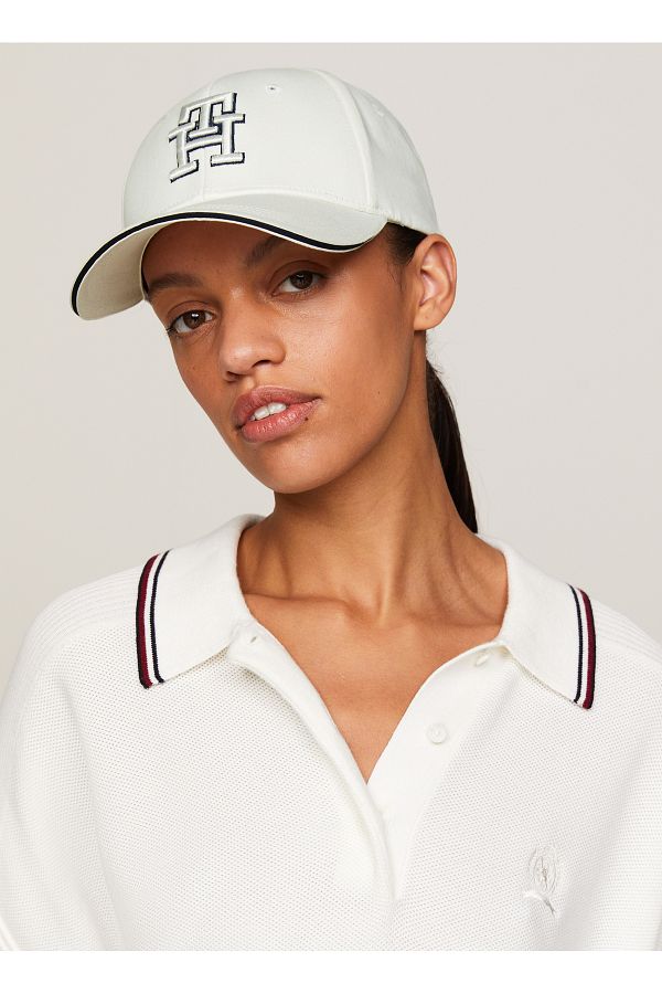 Tommy Hilfiger Women s White Hat TH PREP CAP Trendyol