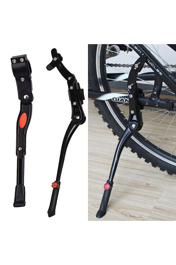 Universal bicycle kickstand outlet