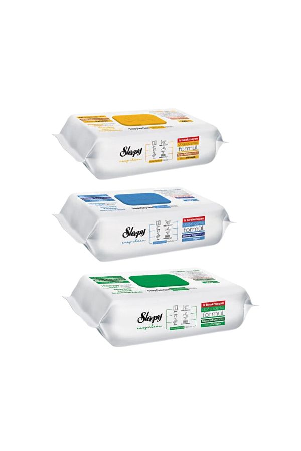 Sleepy-Easy Clean Surface Cleaning Towel 100 Sheets Arabian Soap X 1