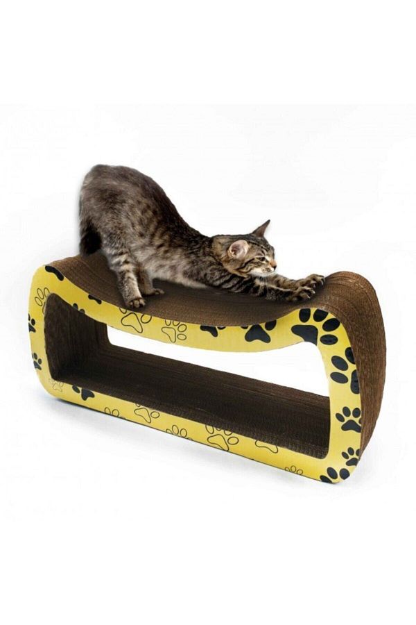 Artikel-Corrugated Cardboard, Cat Scratch Board 61x27x20cm, Cat Scratching Ramp 1
