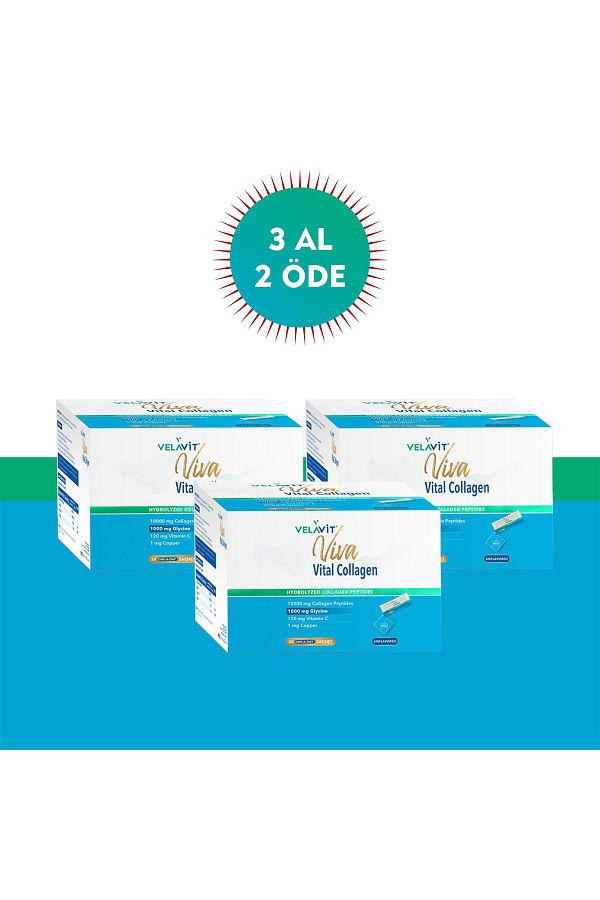 Velavit-Viva Vital Collagen 30 Sachet 3 Pieces 1