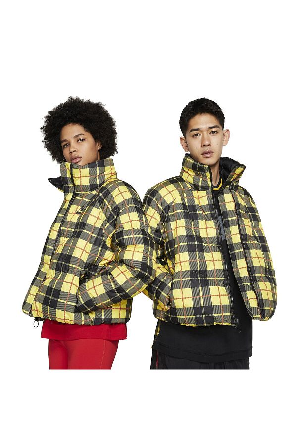 Nike plaid jacket sale