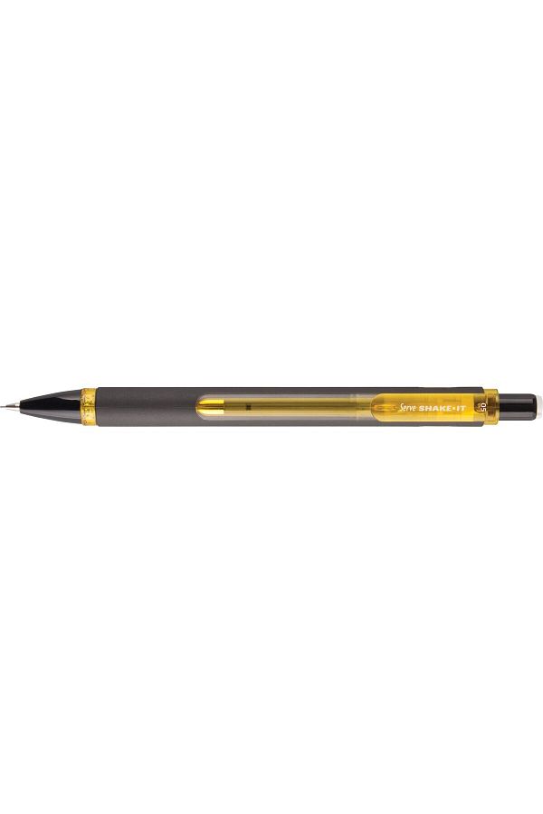 Serve-Shake-It Mechanical Pencil 0.5 mm Black-Yellow 1