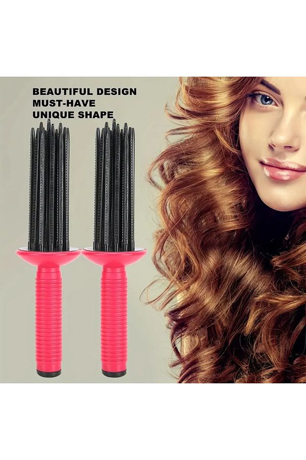 Choice 1pcs 2pcs Round Hair Brush Professional Hair Fluffy Curling Roll Comb Round Hair Brush Curling Wa. Trendyol