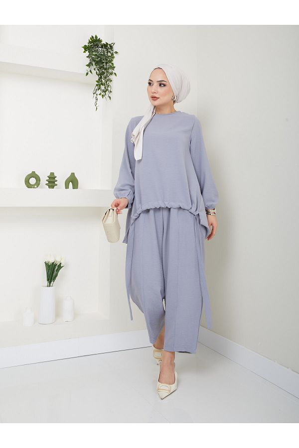 VOLT CLOTHİNG-Дамски комплект шалвар хиджаб 1