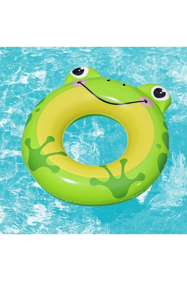 TUENG STORE Large Size Frog Ring Inflatable Sea Pool Ring Children s Swimming Ring 80 cm Trendyol