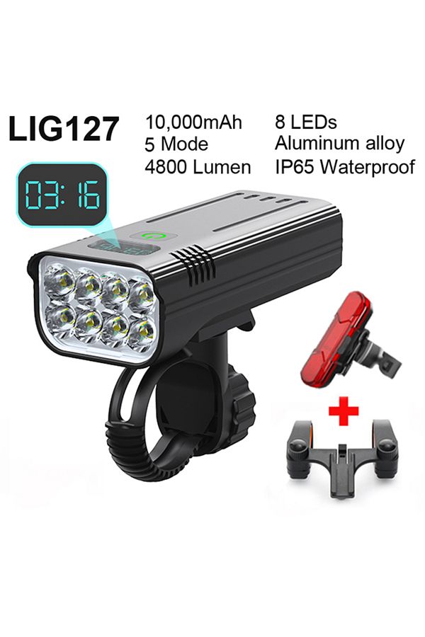 10000 lumen bike light hotsell