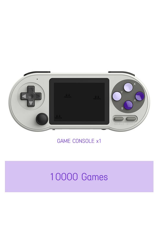 VILCORN-SNPRO 3 Inch IPS Handheld Game Console Mini Portable Retro Gaming Consoles 10000 Games AV Output ... 1