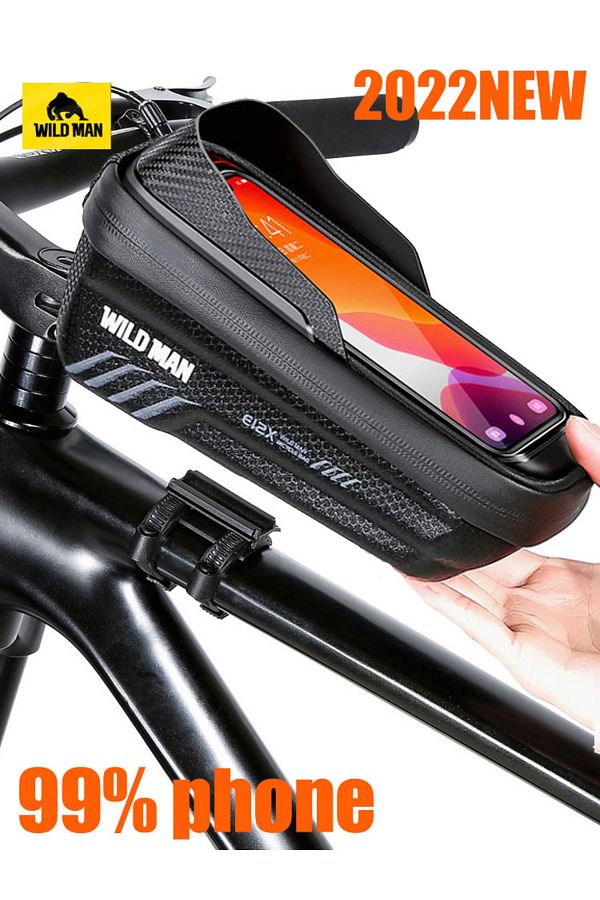 Choice Wild Man Bike Bag 2L Waterproof Cycling Bag with Touch Screen EVA PU TPU Material Trendyol
