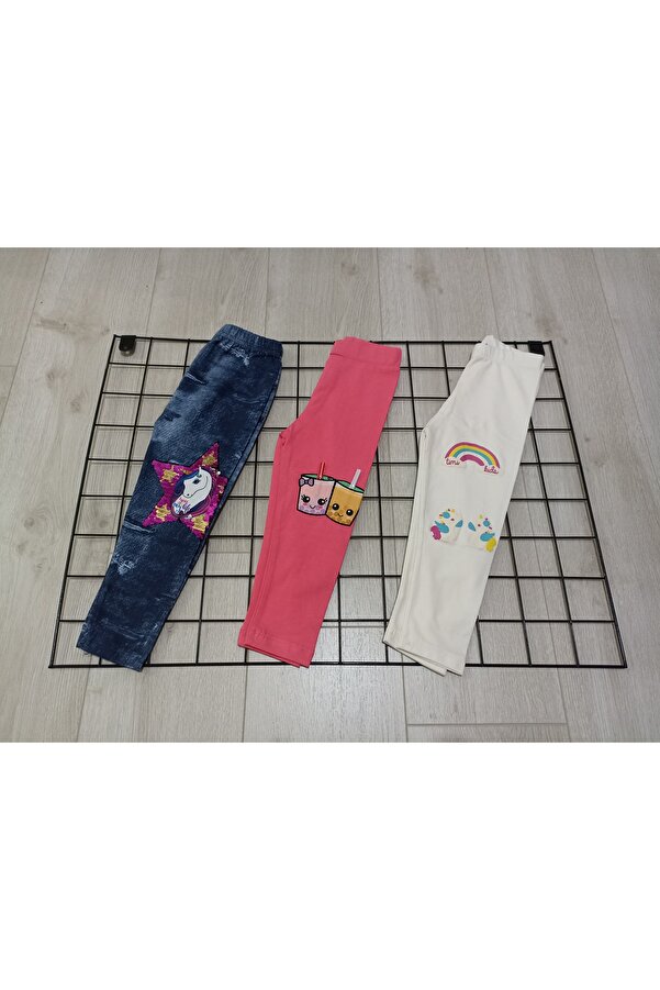 Timi Kids Kız Bebek Tayt 1-2 Yaş 3'lü