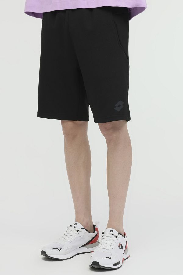 Lotto-M-BRIXEN SHORT 4FX Siyah Erkek Şort 1