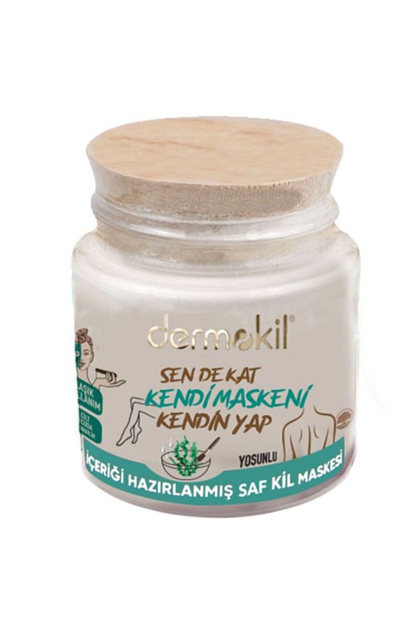 Dermokil-Add Your Own Mask DIY Clay Mask with Seaweed Extract 280ml 1
