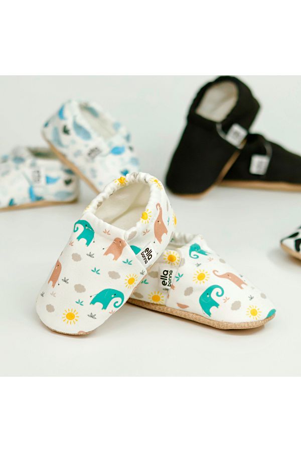 Ella Bonna Non Slip Sole Baby Elephant Baby Booties Home Boots Slippers Nursery Shoes Slippers Trendyol