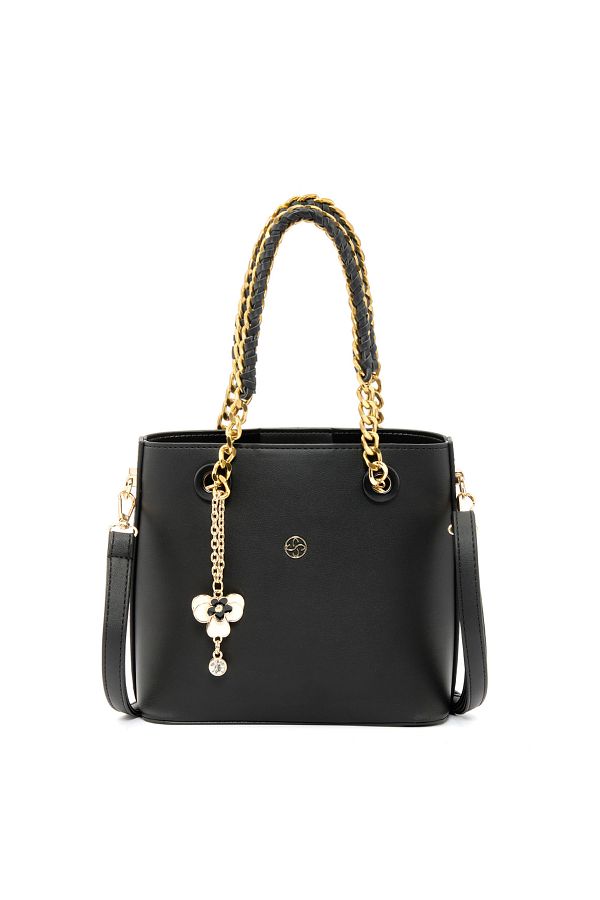Sole Sisters-Shoulder Bag Black - LATEL 1