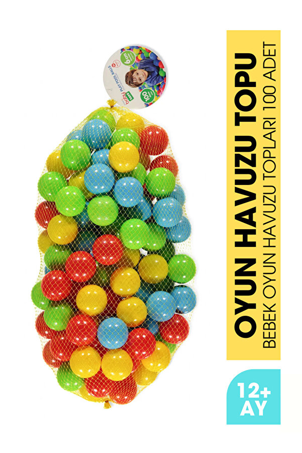 baby toys Bebek Oyun Havuzu Topları 100'lü 6 cm / Oyun Havuzu Topu