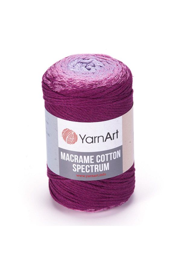 Yarnart-Macrame Cotton Spectrum - Macrame Hand Knitting Rope Ebruli-1314 1