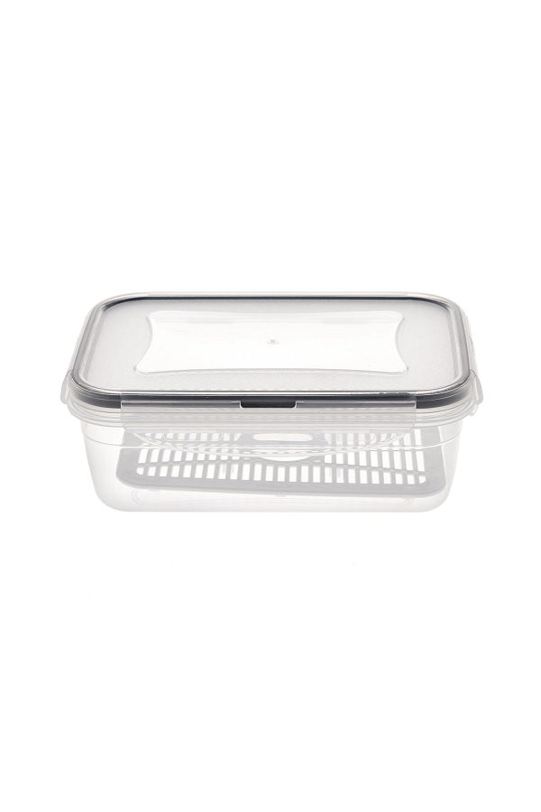 PlastArt-800 ml Fresh Box Rectangular Compartment Storage Container 1