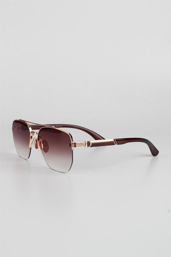 Max Polo Men s Sunglasses Brown Gradient UV400 Filter Model615228 Trendyol
