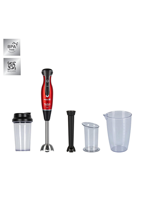 TEFAL Premium 4 lü Paslanmaz Çelik Bıçaklı Bebek Maması İçin Özel Aksesuarlı 1000 WATT BLENDER