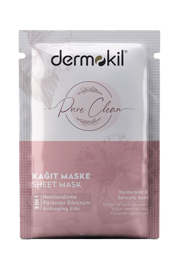 Dermokil-Pure Clean 3 In 1 Paper Mask 1