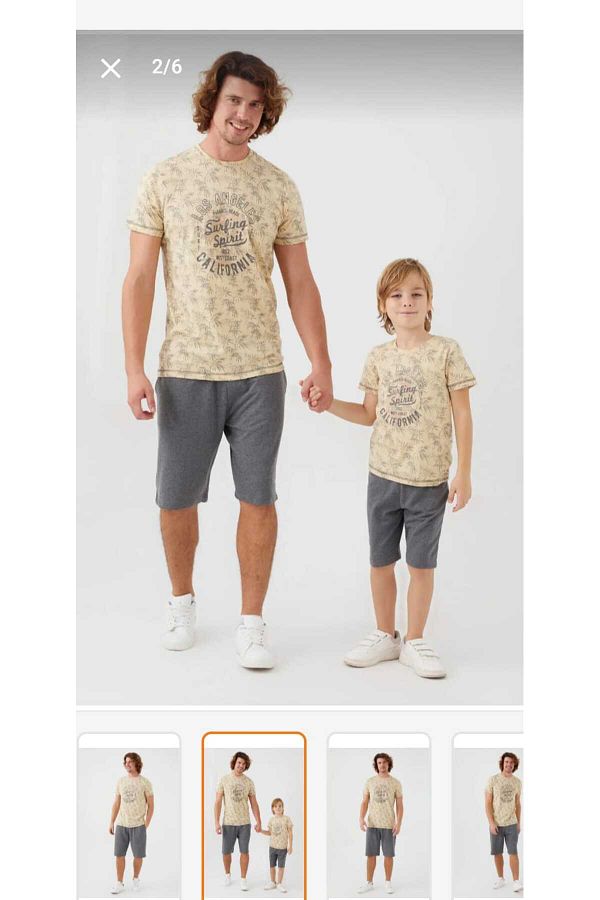 Arnetta-FATHER SON SHORTS PYJAMAS SET{FATHER SON PRICES DIFFERENT NEED TO ADD ONE IN THE BASKET] 1