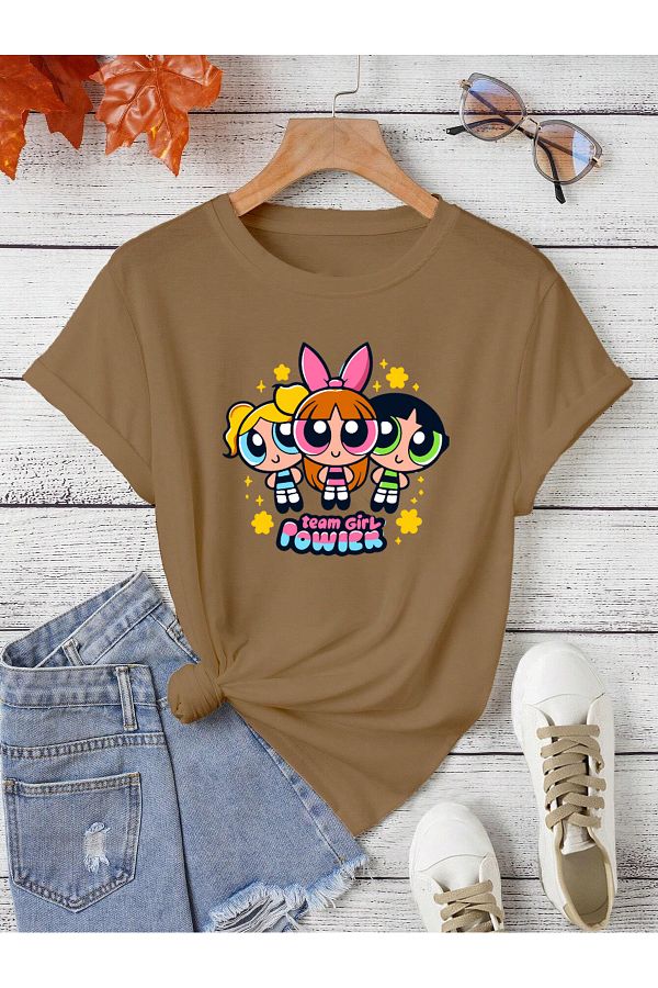 Plus size girl power shirt discount