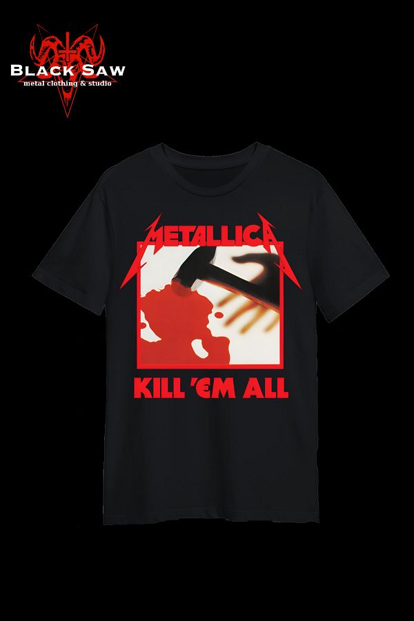 Valens Metallica Kill Em All Thrash Metal T Shirt Trendyol