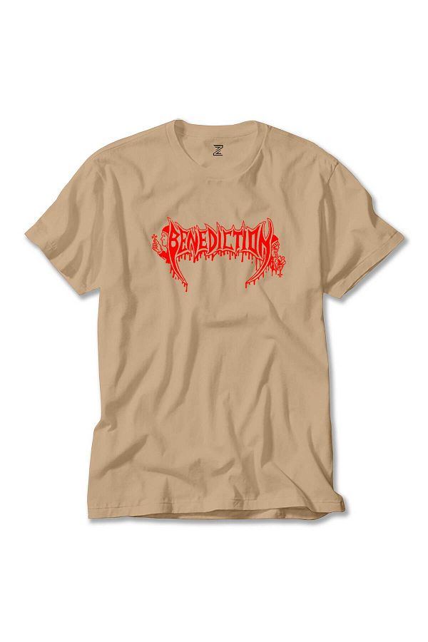 Z zepplin-Μπλουζάκι Benediction Red Cream 1