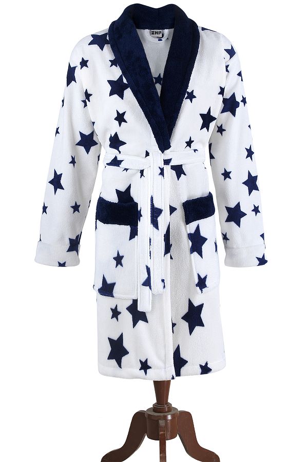 Znp Home-Sky | Şalyaka Wellsoft Plush Dressing Gown | Robdeshambr | Dressing gown 1