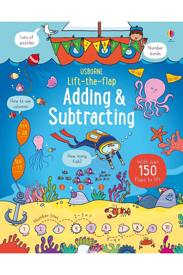 Usborne-Lift the Flap Adding and Subtracting 1