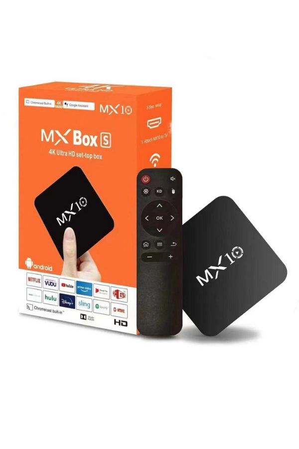 Maybax-Mx10 4K Android Tv Box Media Player Android 7.1 Tv Box Tv Stick Media Player Smart Tv Wifi 1
