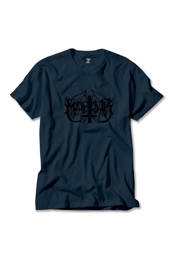 Z zepplin-Marduk Logo Dark Blue T-Shirt 1