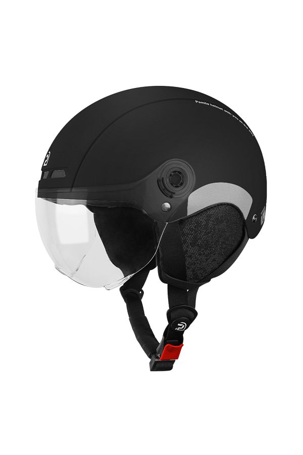 PEMILA The Four Seasons Cycling Helmet With Goggles Lens Ear Protection Bicycle Helmet MTB Reflec. Trendyol