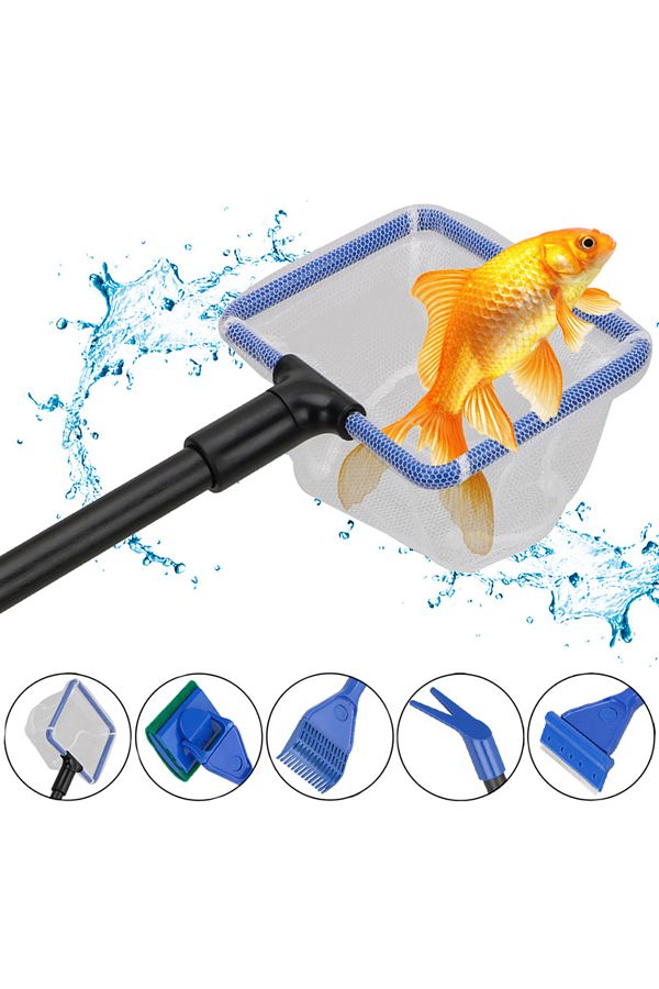 Choice 5 in 1 Aquarium Cleaning Tools Adjustable Aquarium Cleaner Aquarium Tank Clean Set Trendyol