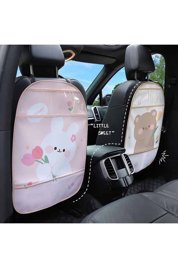 Choice 1PC Anti Child Kick Pad Car Seat Back Cover Protector for Kids Cartoon Auto Anti Kick Mat with Ba. Trendyol