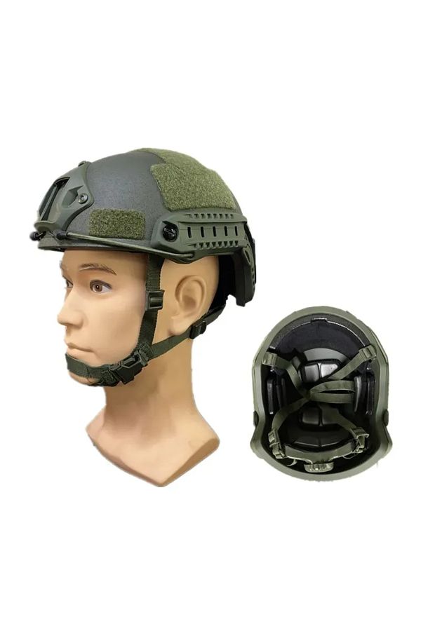 Tactical bicycle helmet clearance