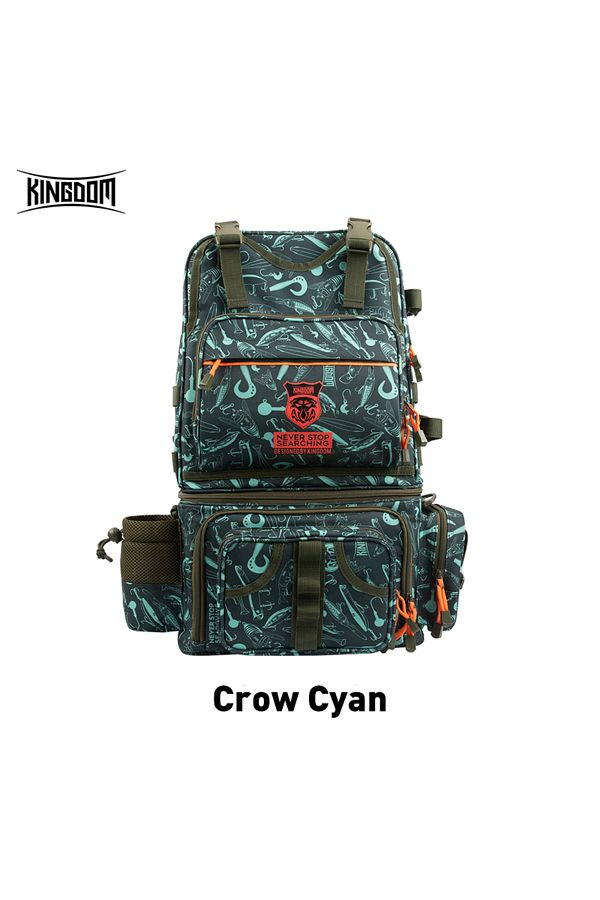 Choice Kingdom Fishing Backpack 1000D Waterproof Nylon 43x24x53cm Large Capacity Multifunctional Detacha. Trendyol