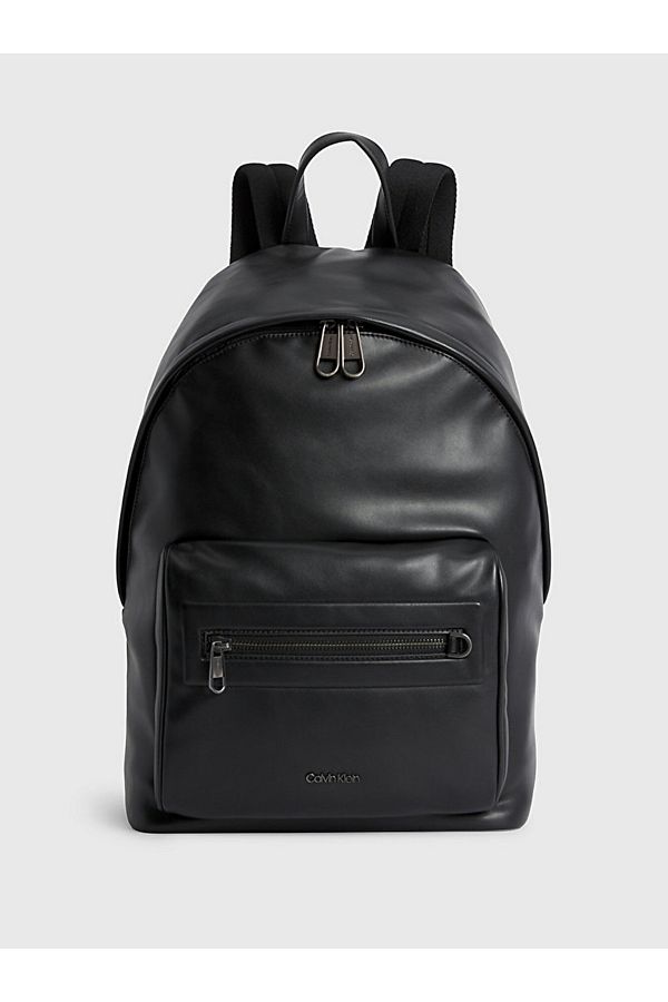 Calvin Klein Backpack Black Faux leather Trendyol