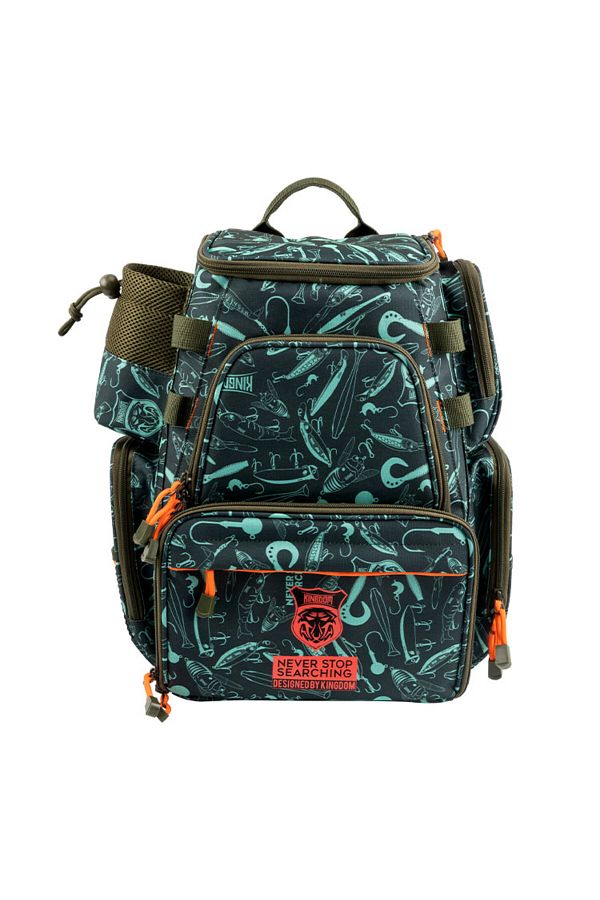 Kingdom fishing backpack store