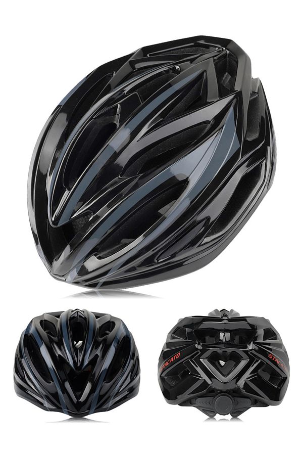Mens black bike helmet best sale