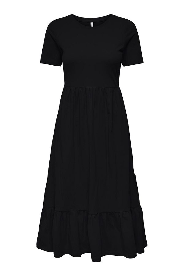 Only Carmakoma-CARMAY LIFE S/S PEPLUM CALF KLEID JRS 1