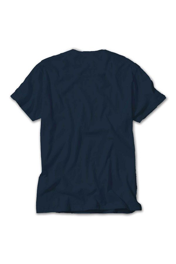 Z zepplin Rafael Nadal Blue Logo Text Navy Blue T shirt Trendyol
