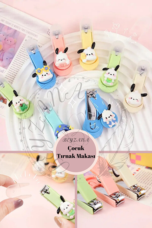 BEYZANA Çocuk Kapaklı Tırnak Makası