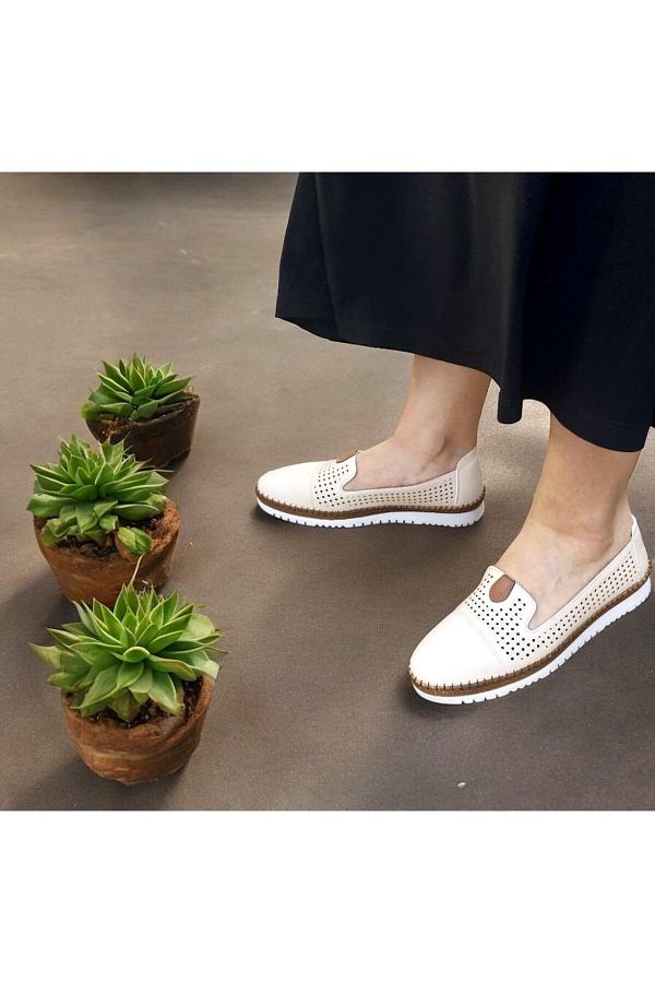 Soft leather summer shoes sale