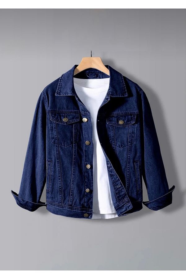 wegamen Boys Denim Jeans Jacket Comfortable and Stylish Design Trendyol