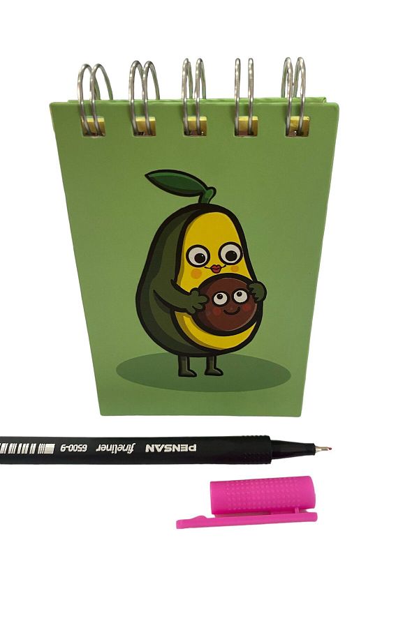 Dudo Baby-Avocado Fine Point Small Size Homework and Notebook 1