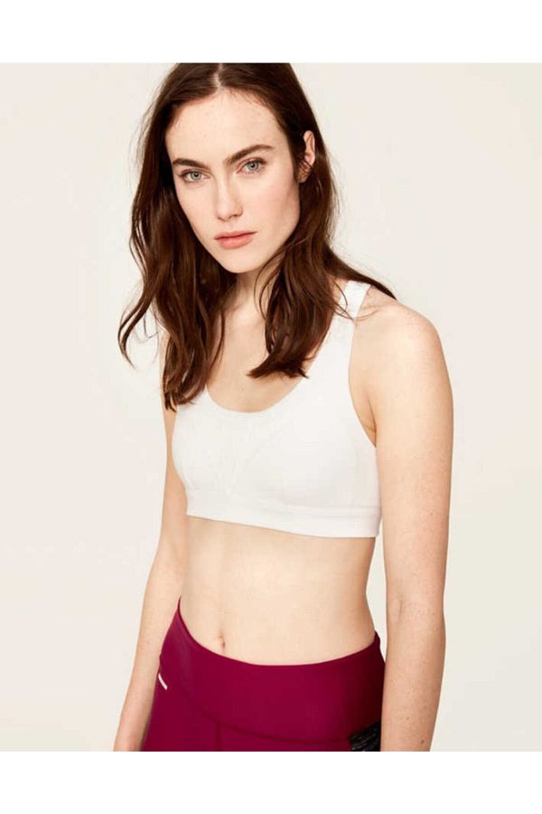 Lole Women Luzina B Bra White Sports Bra Trendyol