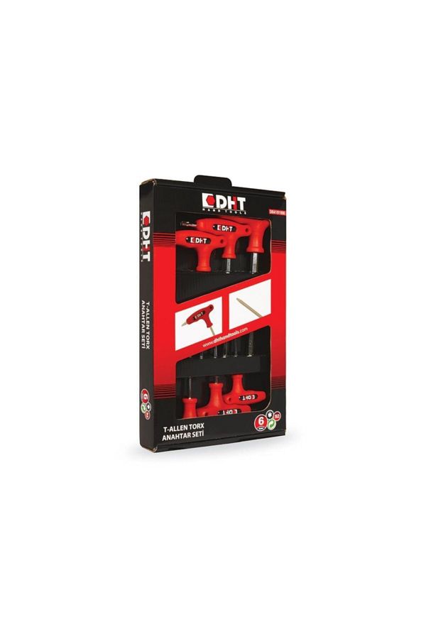 DHT-T Type Torx Allen Key Set Set 6 Pieces D04191906 1